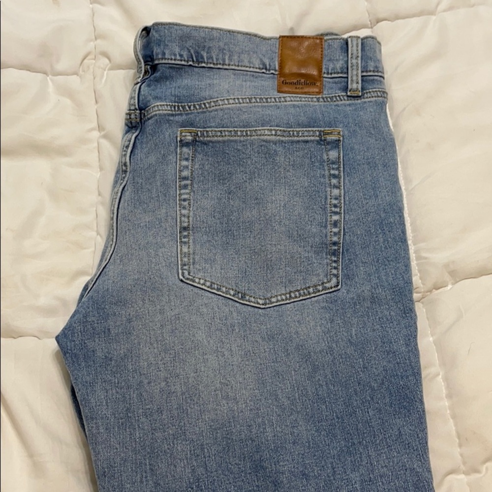 Skinny Blue Jeans
